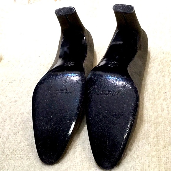 Charles Jourdan Paris 9-1/2 AA Gray Suede, Made in Spain - Picture 6 of 9